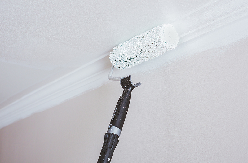 How to successfully paint ceilings with a roller Anza