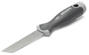 Putty knife with hammerhead