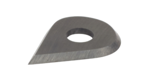 Tear-shaped replacement blade