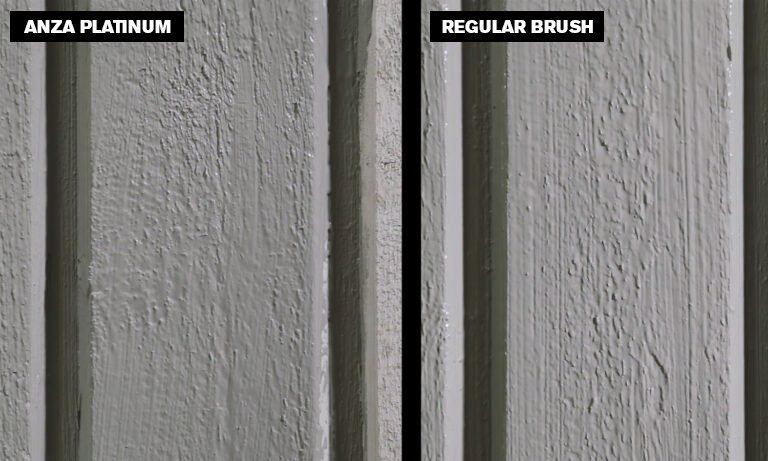 Difference between Anza Platinum Outdoor Brush and a Regular Facade Brush